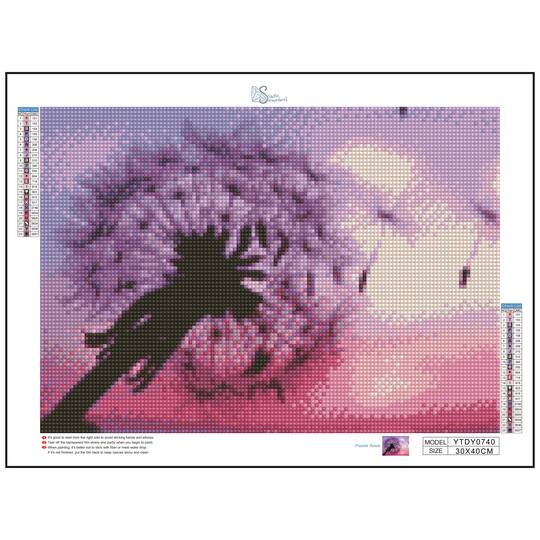 Sparkly Selections Purple Wish Diamond Art Kit
